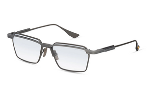 DTX195-A-02 Black Palladium - Black Iron with Light Blue to Tan Gradient Lenses