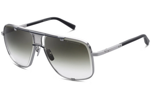 DRX-2087-G-PLD-BLK-64 Black Palladium - Black Iron with Green Gradient Lenses