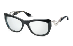 DTX438-A-02 Black Pearl - Silver with Clear Lenses