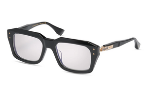 DTX464-A-01 Black - White Gold with Clear Lenses