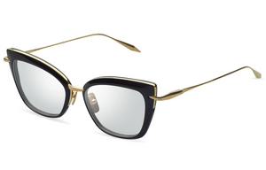 DTX408-A-01 Black - Yellow Gold with Clear Lenses