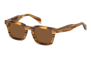 DTS750-A-03 Brown Hazel with Dark Brown Lenses