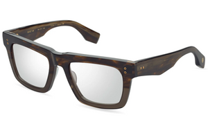 DTX712-A-02 Brown Swirl - Crystal Brown with Clear Lenses