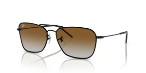 002/CB - Black with Brown Lenses