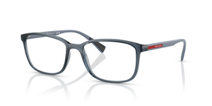 CZH1O1 - Transparent Azure with Clear Lenses