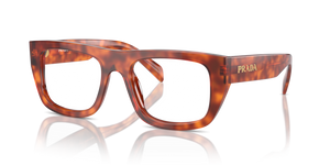 18R1O1 - Cognac Tortoise with Clear Lenses