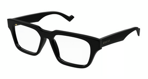 001 - Black with Clear Lenses