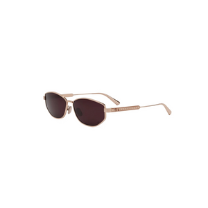 D0D0 - Shiny Rose with Grey Gradient Lenses