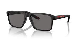 DG002G - Black Rubber with Dark Grey Polarized Lenses