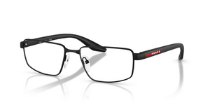 DG01O1 - Black Rubber with Clear Lenses