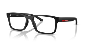 DG01O1 - Black Rubber with Clear Lenses