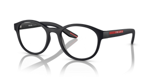 DG01O1 - Black Rubber with Clear Lenses