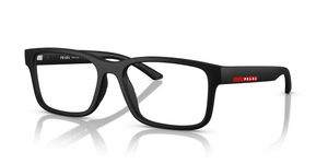 DG01O1 - Black Rubber with Clear Lenses