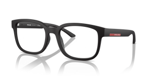 DG01O1 - Black Rubber with Clear Lenses