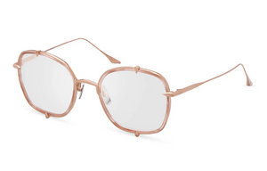 DTX442-A-02 Dusty Pink - Rose Gold with Clear Lenses