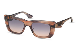 DTS437-A-02 El Mirage Swirl with  Grey to Peach Gradient Lenses