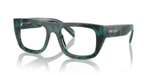 17U1O1 - Emerald Marble with Clear Lenses