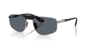 F001R5 - Gunmetal with Blue Lenses