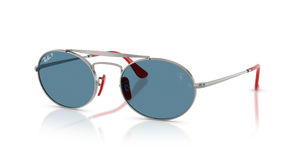 F001S2 - Gunmetal with Polarized Blue Lenses