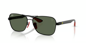 F00271 - Matte Black with Dark Green Lenses