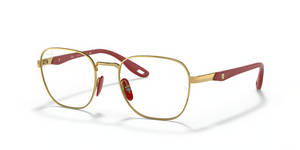 F029 - Arista Gold with Clear Lenses