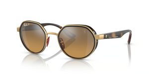 F076A2 - Gold with Polarized Brown/Grey Lenses