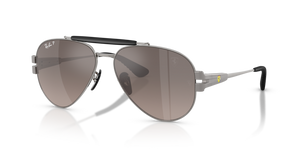 F1245J - Gunmetal with Polarized Grey Gradient Lenses