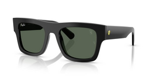 F60171 - Black with Dark Green Lenses