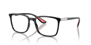 F601 - Black with Clear Lenses