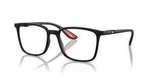 F602 - Black with Clear Lenses