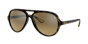 F6093K - Havana with Brown/Silver Mirror Lenses