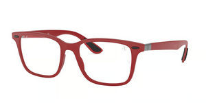 F628 - Red with Clear Lenses