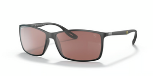 F655H2 - Black with Polarized Purple/Silver Lenses