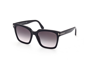 01B - Shiny Black with Gradient Smoke Lenses