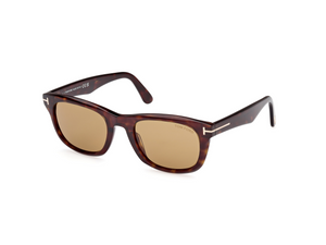 52E - Dark Havana with Brown Crystal Lenses