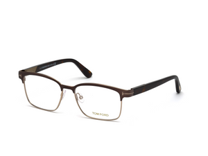 048 - Shiny Dark Brown with Clear Lenses