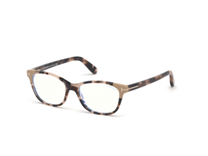 055 - Colored Havana with Clear Lenses