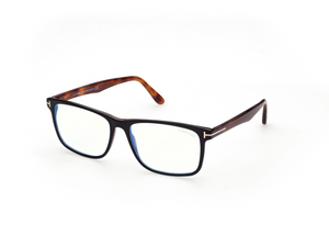 005 - Black Havana with Clear Lenses