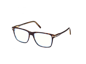 055 - Colored Havana with Clear Lenses