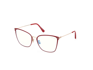 075 - Shiny Bordeaux with Clear Lenses