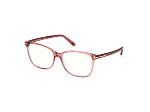 074 - Shiny Light Pink with Clear Lenses
