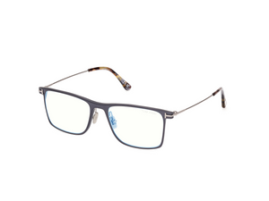 013 - Matte Dark Ruthenium with Clear Lenses