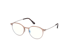 035 - Matte Light Bronze with Clear Lenses