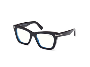 001 - Shiny Black with Clear Lenses