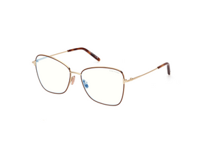 046 - Light Brown Monocolor with Clear Lenses
