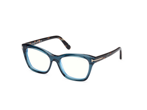 092 - Shiny Turquoise with Clear Lenses
