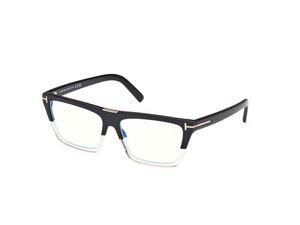 005 - Black Gradient with Clear Lenses