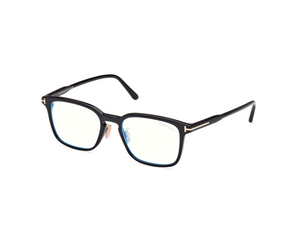 001 - Shiny Black with Clear Lenses