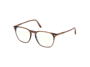 048 - Light Brown Monocolor with Clear Lenses
