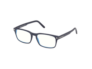 091 - Matte Blue with Clear Lenses